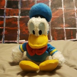 Vtg Disneys Donald Duck Plush Stuffed Toy
